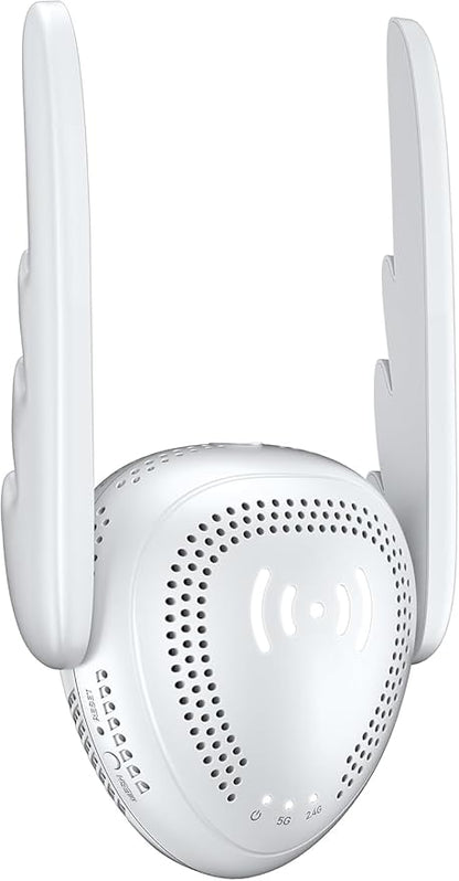 2026 Mesh AX3000 WiFi 6 Extender Signal Booster for Home, Range up to 20K+ Sq.Ft, 3000Mbps Wireless Internet Repeater, Dual Band Signal Amplifier with Gigabit Ethernet Port, 10X Faster WiFi Extender