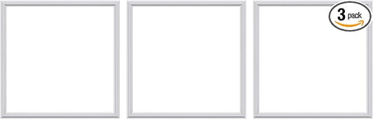 3 PCS Premade Wainscoting Panels Accent Wall Panels for Interior Wall Decor Easy DIY Build and Batten Chair Rail & Picture Frame Door Decor(20 x 20 in)