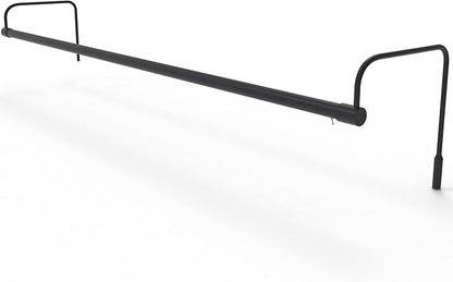 Cocoweb 43 Inch Tru-Slim Oil Rubbed Bronze Picture Light - LED, 2700K, Adjustable Arm, Plug-in, Toggle Switch, Sleek and Compact Design