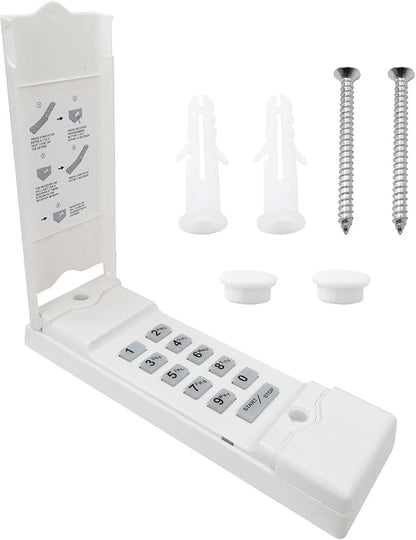 Upgraded Wireless Keypad for Linear MDTK – Secure & Easy-to-Program Garage Door Access