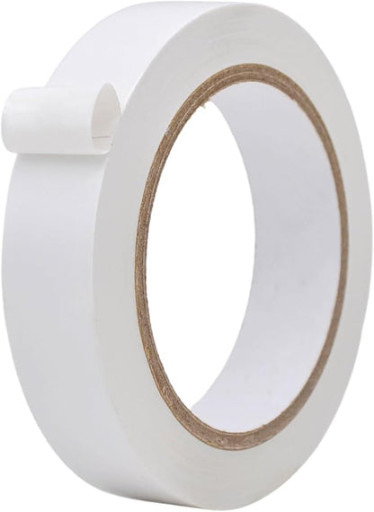 MAT Vinyl Marking Tape White - 1 inch x 36 yds. for Safety Floor Marking (School Gym, Restaurants, Warehouse), Dance Floor Splicing, Pinstriping Cars & Boats
