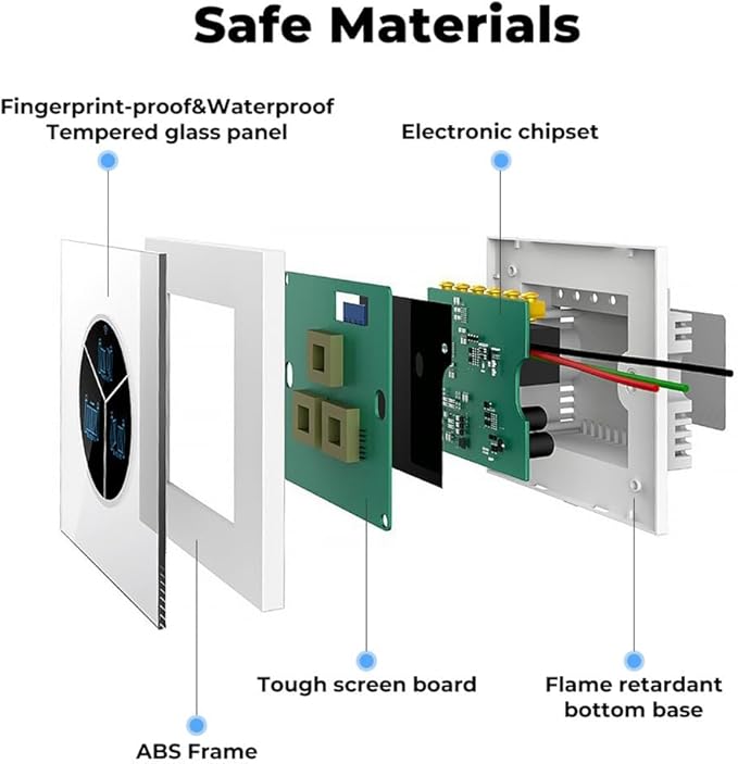 Wireless Garage Door Opener Remote WiFi Switch Universal Controlled by Smartphone Wireless Automatic Garage Door Switch for Automatic Gate Opener