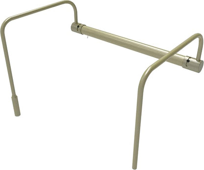 Cocoweb 12 Inch Tru-Slim Antique Brass Picture Light - LED, 2700K, Adjustable Arm, Plug-in, Toggle Switch, Sleek and Compact Design