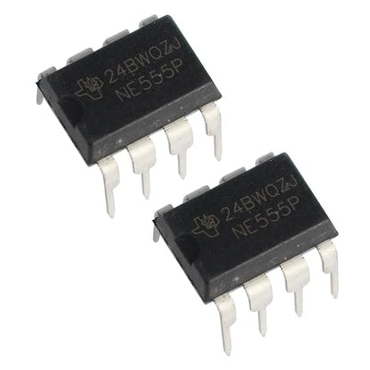 NE555 Timer IC NE555P Pulse Generator DIP-8 - Single Precision - with Box - 25PCS