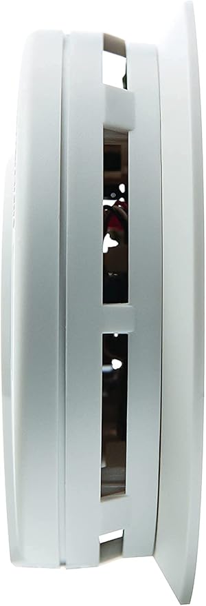 Kidde Smoke Detector, 10-Year Battery, LED Indicators, Replacement Alert, Test-Reset Button, 2 Pack