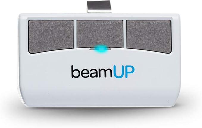 Sentry BU400 Smart Garage Door Opener, Heavy-Duty 3/4 Horsepower Equivalent DC Motor, Integrated Edge-to-Edge 3000-Lumen LED, with Beam Home App for Smart Garage Control, White
