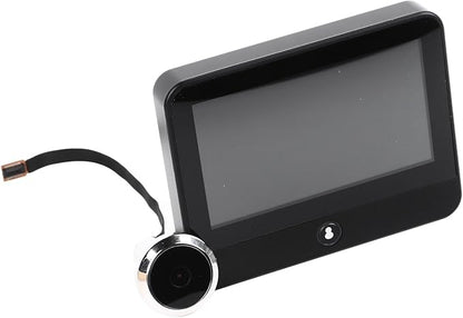 Fockety Digital Door Viewer, 1080P HD Door Peephole Camera with LCD Color Screen, Motion Detection & 120° Wide Angle, Video Peephole Door Camera Built in Rechargable Battery for