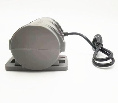 24V Vibration Motor, with 110V Adjustable Speed Power Adapter, 3800RPM, Rotary Speed for Massage Bed Vibration Alert Chair, Shaker Motor