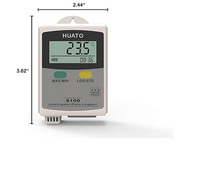 Portable or Wall Mounted Temperature and Humidity High Accuracy Data Logger with Total 86,000 Recording Points
