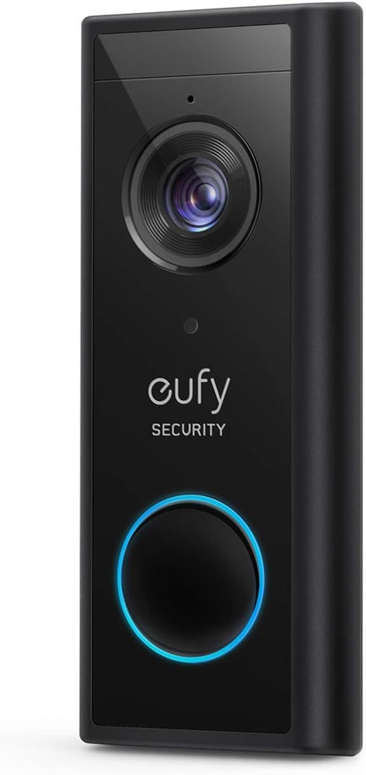 eufy Security Wireless Video Doorbell S220 Add-on with 2K Resolution Video, Easy Self-Installation, Enhanced Home Security, Cost-Effective, Compatible with HomeBase 3