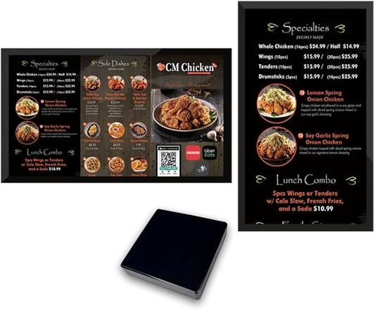 Digital Signage Player Box 2+16G Non-Subscription CMS Advertising Media Player for TV Restaurant Menu Display Box (YM06)