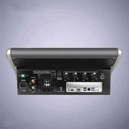 14.1" Professional DMX512 Lighting Controller, 2048 Channels, 4 DMX Outputs, Supports Art-net & Titan-net, Perfect for Light Shows & Events
