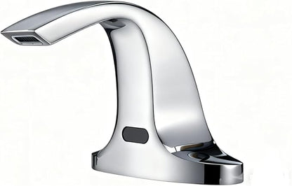 Touchless Bathroom Sink Faucet, Automatic Sensor Faucet for 3 Hole,Touchless Chrome Faucet for Bathroom Sink
