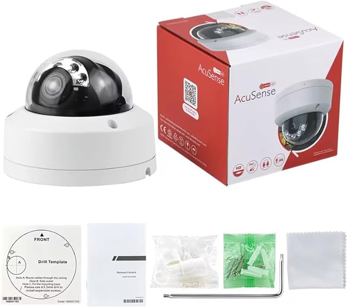 DS-2CD2143G2-LIS2U(DS-2CD2143G2-IU Upgrade) Smart Hybrid Light PoE IP Camera, Colorful Night Vision, Human/Vehicle Detection, Built-in arrayed Dual-mic, 2.8mm, International English Version