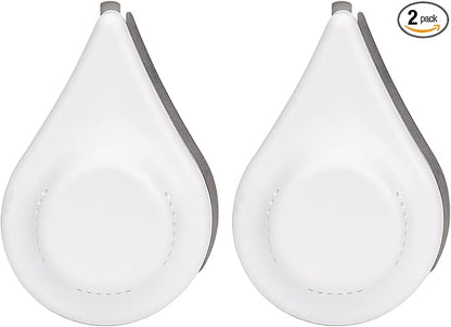 THIRDREALITY Zigbee Water Leak Sensor with Dripping Detection 2 Pack, 120 dB Alarm, App Notifications Enabled When Work with Home Assistant and Compatible Zigbee HUB, Batteries Included