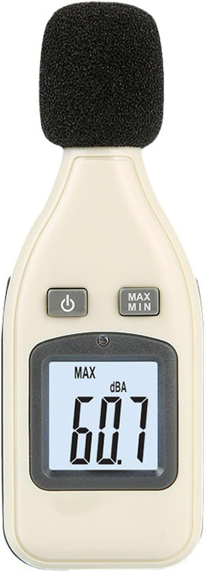 Digital Decibel Meter Sound Levels Reader Sound Meter for Accurate Noise Measurement in Homes Office Construction site