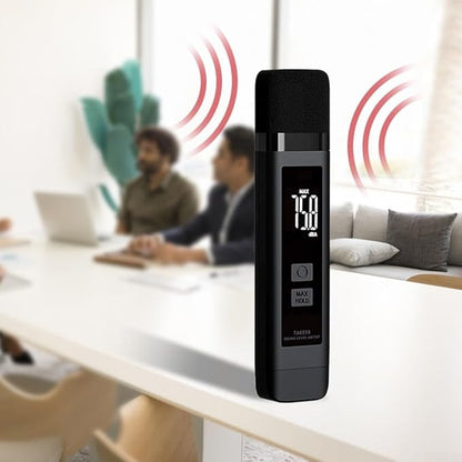Decibel Meter Noise Tester, Decibel Meter With Large LCD Screen & Memory For Detailed Sound Level In & Environmental Areas