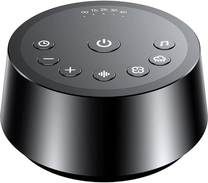 Color Noise Sound Machines with 25 Soothing Sounds Sleep White Noise Machine 32 Volume Levels 5 Timers and 4 Sound Categories and Memory Function for Home Office and Travel