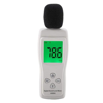 Yctze Smart Sensor AS804 Digital Sound Level Meter - Accurate 30-130dBA Measurement with LCD Display, Ideal for Automotive, Industrial, and Home Noise Testing