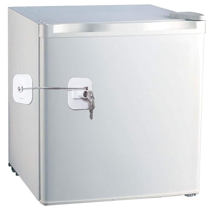 Fridge Lock,Refrigerator Locks,Freezer Lock with Key for Child Safety,Locks to Lock Fridge and Cabinets,White Fridge Lock