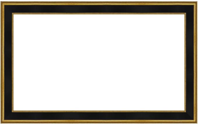 Antique Gold & Black 43" Premiere Deco TV Frame - Compatible ONLY with Samsung The Frame TVs (Fits 2021-2025, LS03A, LS03B, LS03C, LS03D, LS03FA)