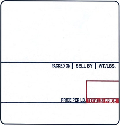 VisionTechShop LST-8020 Printing Scale Label, 58 x 60 mm, UPC/Ingredients 36 Rolls of 500 Labels, Lower Price Than 12 Rolls