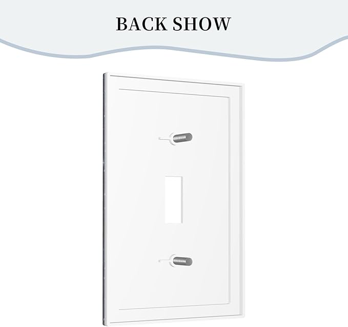 Personalized Wall Plate Decorative Light Switch Cover Night Sky Star Cosmic Starry Fantasy Galaxy Universe Space Single Toggle Switchplate 1 Gang Switchcover Decora Light Switch Plate