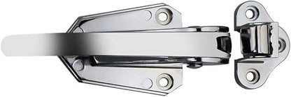 Freezer Door Flush Mounted Walk in Latch Handle, 105mm, Silver Tone