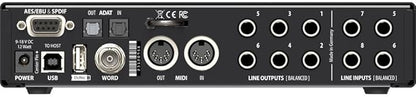 RME Fireface UCX II Desktop 20x20 USB Audio/MIDI Interface Bundle with Ferrofish Pulse8 AE 8x8 AD/DA Converter with ADAT