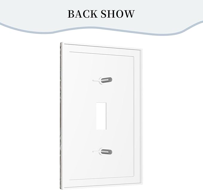 Decorative Light Switch Plate Covers Gothic Vintage Abstract Brown Patterns 1 Gang Wall Plate Single Toggle Switch Cover Plate Jumbo Electrical Switchplate Receptacle Faceplate for Bedroom