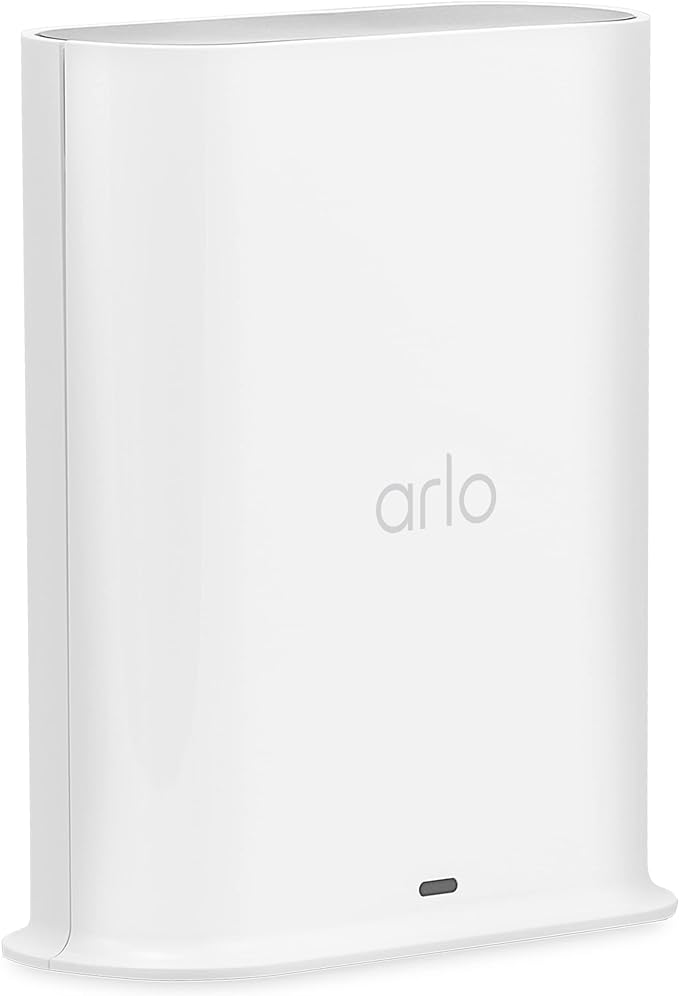 Arlo Pro SmartHub, Arlo Certified Accessory - Connects Cameras to Wi-Fi, Works with: Essential (1/2/3/3 XL, Pro 5S/6/6 XL, Ultra Cameras, Floodlight, Video Doorbell Cameras
