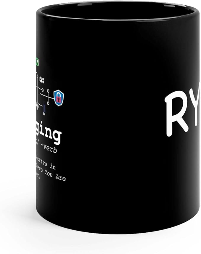 Personalized Debugging Definition Mug Funny Gift To Programmer Customized IT Programming Coding Binary Computer Teacher Student 11oz Black Ceramic Mug 11oz