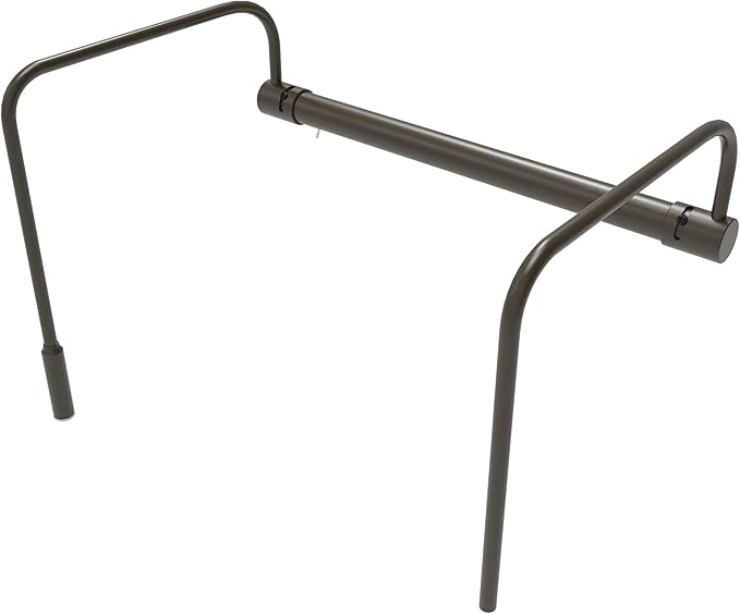 Cocoweb 12 Inch Tru-Slim Mahogany Bronze Picture Light - LED, 2700K, Adjustable Arm, Plug-in, Toggle Switch, Sleek and Compact Design