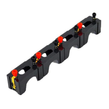 6pcs Series or Parallel D Battery Holder:Used for Physics Laboratory,School Electronic Experimenting,Great for Demos Teaching Basic Principles of Electricity & How a Simple Circuit Works