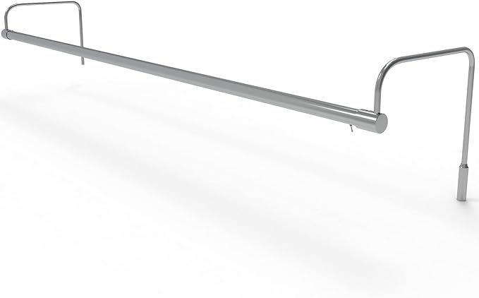 Cocoweb 43 Inch Tru-Slim Chrome Picture Light - LED, 2700K, Adjustable Arm, Plug-in, Toggle Switch, Sleek and Compact Design