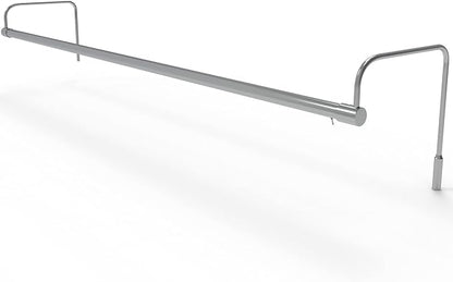 Cocoweb 43 Inch Tru-Slim Chrome Picture Light - LED, 2700K, Adjustable Arm, Plug-in, Toggle Switch, Sleek and Compact Design