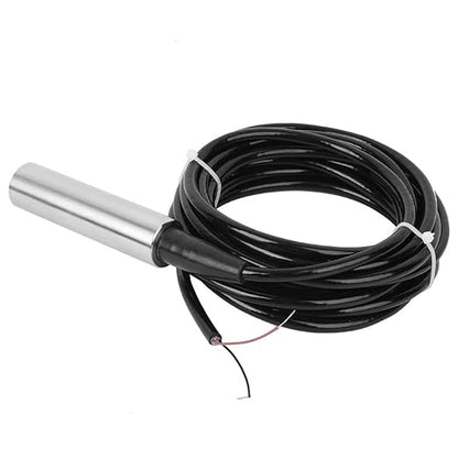 Wasserstandssensor Tl136,Water Level Sensor,Submersible Level Sensor 4-20ma 2m Pressure,Sensors TL‑136 Liquid Level Transmitter Water Level Sensor Detector 24VDC 4‑20mA Output(Range 0-3 Meters)