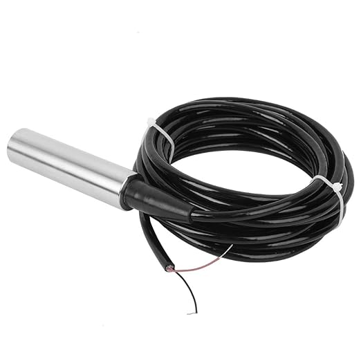 4-20Ma Höhenstandssonde,Submersible Level Sensor 4-20ma,4-20ma 2m Pressure,Sensors TL‑136 Liquid Level Transmitter Water Level Sensor Detector 24VDC 4‑20mA Output(Range 0-4 Meters)
