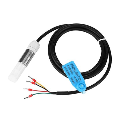 FS400-SHT3X Soil Sensor, Dustproof Temperature Humidity Sensor Stainless Steel Plastic Housing I2C Output, Soil Temperature and Humidity Sensor Probe(SHT35)