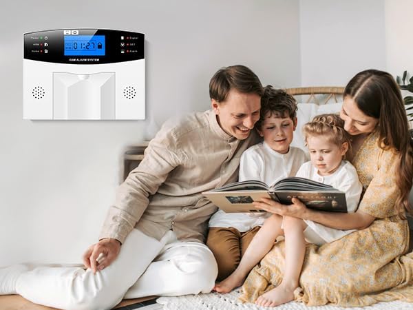 YBJ12-Piece Alarm System — Wireless Smart Home Security System | Supports 99+ Wireless Zones | Easy Installation | Mobile App Control | Compatible with Surveillance Systems | Alexa Compatible