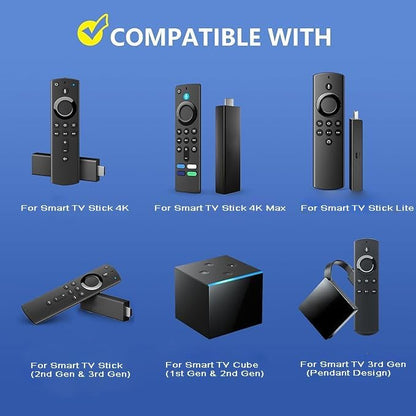 New Replacement Voice Remote Control-fits for Smart TVs Cube(1ST, 2nd Gen)-Compatible with Smart TV Stick,Toshiba,Insignia-Pioneer Smart TVs