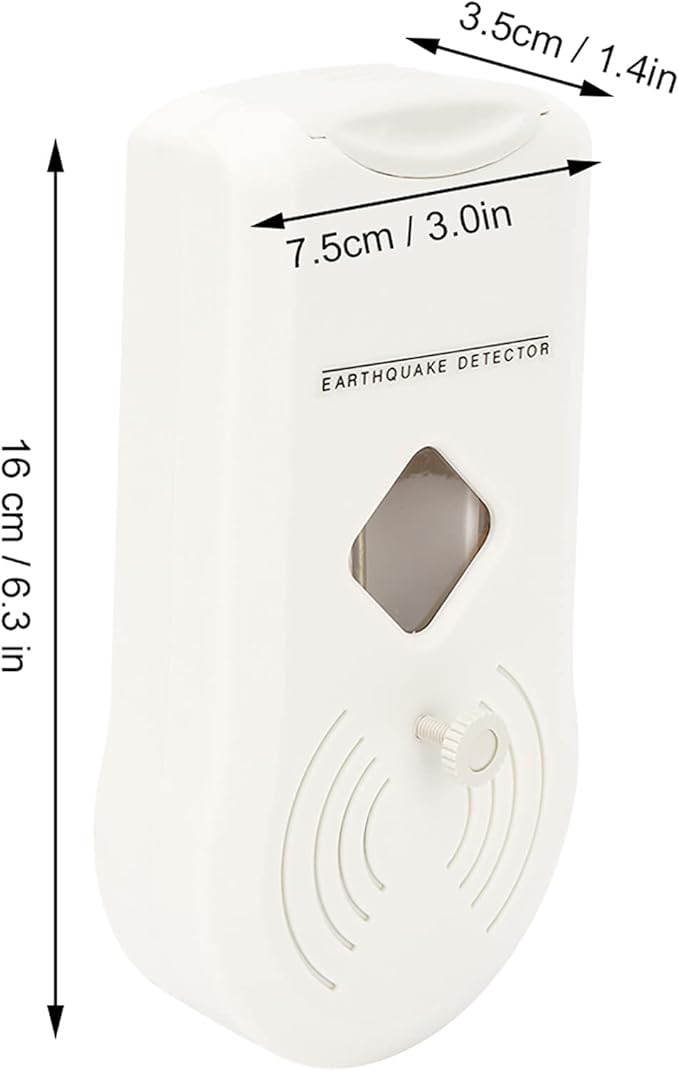 Get Early Warning of Impending Quake and Emergency Device , Earthquake Detector , adjust Sensitivity Detector , loudy Alarm