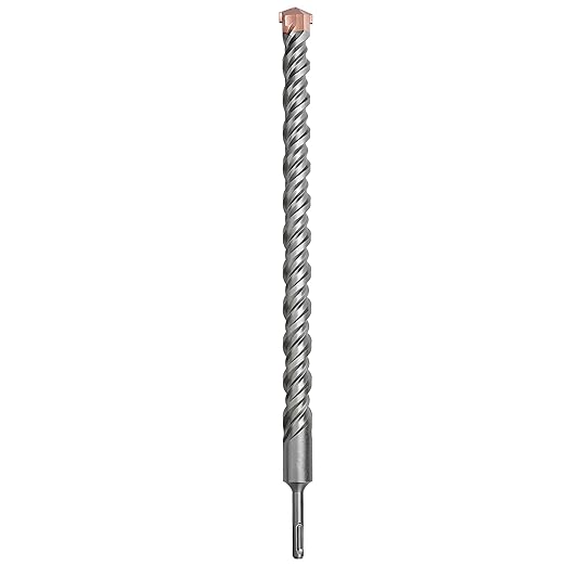 7/8 x 19.7 inch (22x500mm) SDS Plus Masonry Drill Bit, Rotary Hammer Drill Bit,Concrete Drill Bit for Concrete, Brick, Block,7/8 x 17.2 x19.7 inch