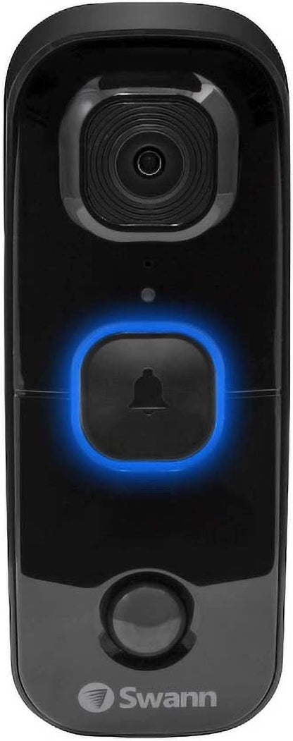 Swann Buddy Video Doorbell, 2 Piece Set