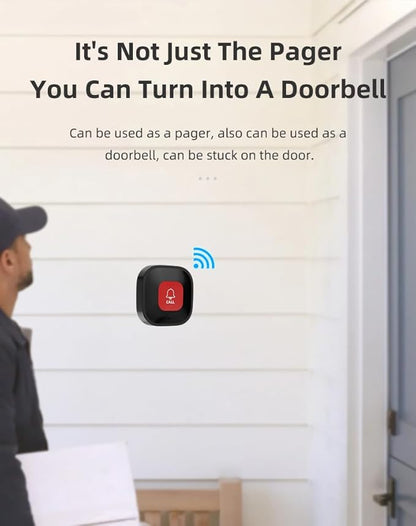 Life Alert-Caregiver Pager, WiFi Pager Life Alert Systems for Seniors no Monthly Fee