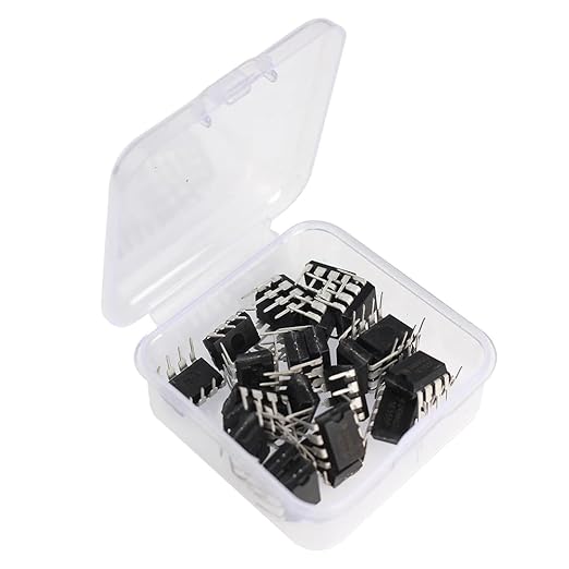 NE555 Timer IC NE555P Pulse Generator DIP-8 - Single Precision - with Box - 25PCS