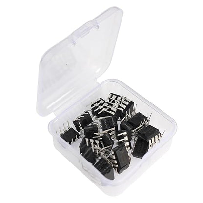NE555 Timer IC NE555P Pulse Generator DIP-8 - Single Precision - with Box - 25PCS