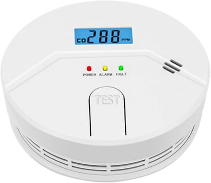 Smoke and Carbon Monoxide Detector, 2 in 1,Smoke detectors,Carbon Monoxide Detector,Easy Install,3 * 1.5V AA Battery