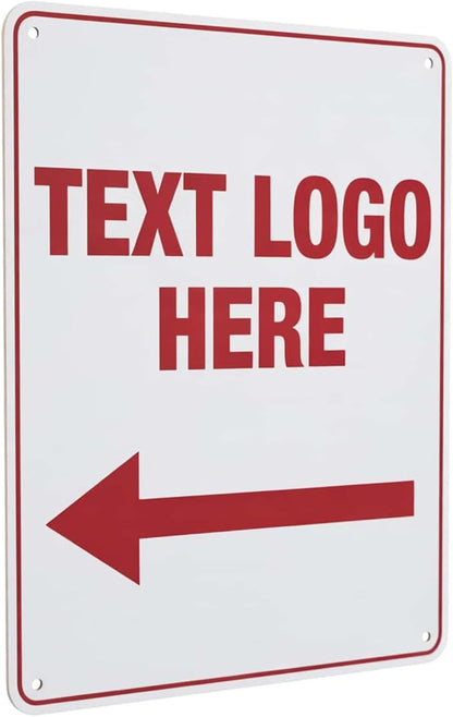 Custom Sign Outdoor 20x15 – Personalized Metal Sign for Business Workplace Home, .040 Rust-Free Aluminum, UV Protected