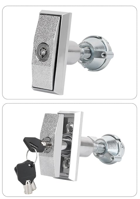 Universal Vending Machine Lock with 3 Keys Buy Vending Machine Lock Long and Short Models Versatile Replacement Security Solution-(Long)